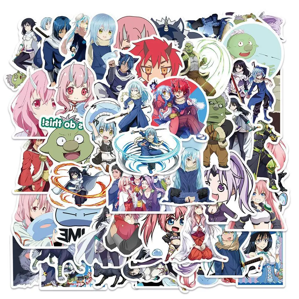 Anime 50pcs When I was reincarnated .it was slime Rimuru Tempest benimaru Cartoon suitcase hand account sticker stickers
Anime 50pcs When I was reincarnated .it was slime Rimuru Tempest benimaru Cartoon suitcase hand account sticker stickers