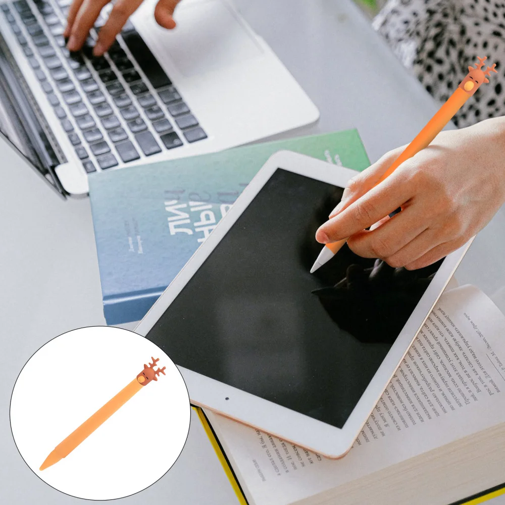 1pc Silicone Stylus Cover Pencil Cover Deer Case Compatible for Apple Pencil 1
1pc Silicone Stylus Cover Pencil Cover Deer Case Compatible for Apple Pencil 1