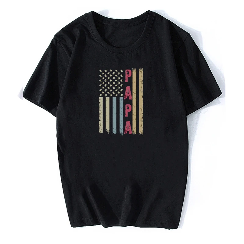 Funny 100% cotton T-shirt for men Retro Loose Casual daddy Short Sleeve Men's Graphic T shirts Best Papa Ever Tops Tee Shirt
Funny 100% cotton T-shirt for men Retro Loose Casual daddy Short Sleeve Men's Graphic T shirts Best Papa Ever Tops Tee Shirt