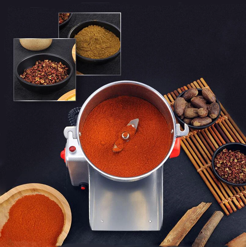 800g Grinder Powder Machine Grains Spices Coffee Dry Food Mill Grinding Machine Gristmill Home Medicine Flour Powder Crusher
800g Grinder Powder Machine Grains Spices Coffee Dry Food Mill Grinding Machine Gristmill Home Medicine Flour Powder Crusher