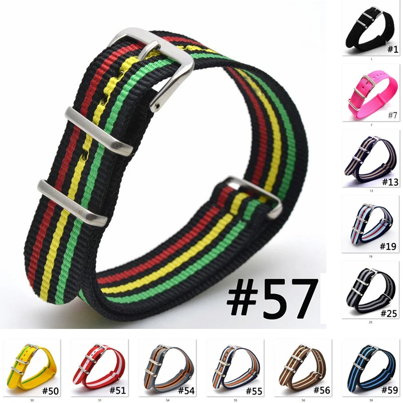 20mm 22mm Universal Nylon Watch Band 10Pcs Set Nato Military Sport Strap Woven Wristband Substitute Dw Watch Accessories
20mm 22mm Universal Nylon Watch Band 10Pcs Set Nato Military Sport Strap Woven Wristband Substitute Dw Watch Accessories