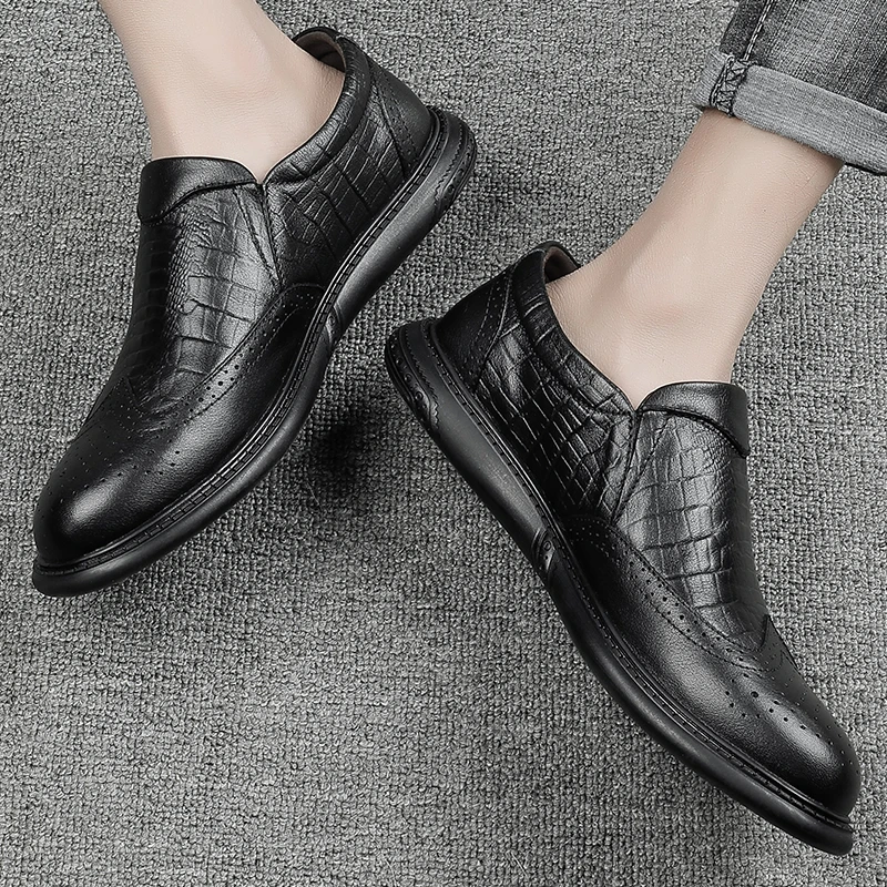Zapatos Informales De Hombre 2020 New Men Shoes Casual Breathable Spring Causal For Leather Flat Black Fashion
Zapatos Informales De Hombre 2020 New Men Shoes Casual Breathable Spring Causal For Leather Flat Black Fashion