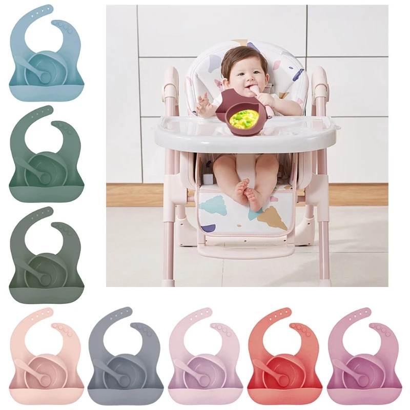 3 Pcs Solid Colour Baby Silicone Bowl Toddler Feeding Bowl with Bib Spoon Portable Infant Dishes Kids Tableware Set Baby
3 Pcs Solid Colour Baby Silicone Bowl Toddler Feeding Bowl with Bib Spoon Portable Infant Dishes Kids Tableware Set Baby