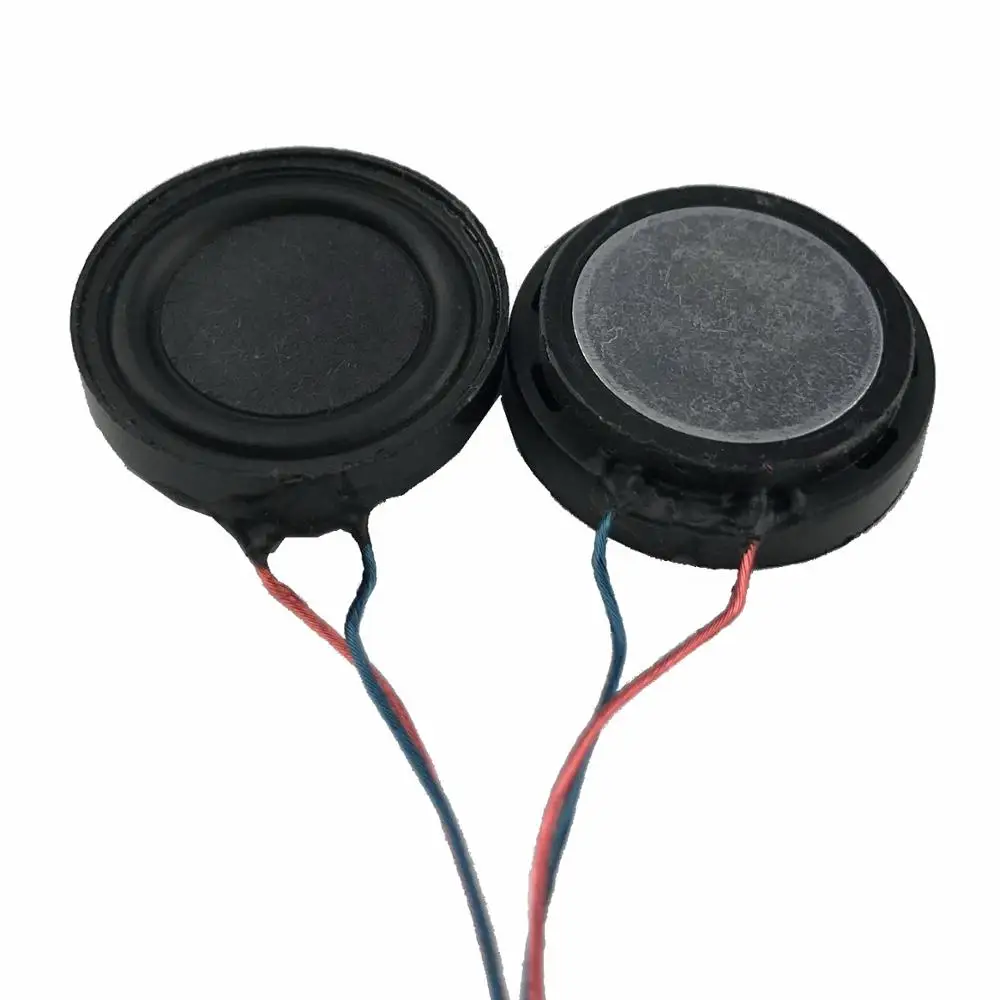 20mm Mini Full Range Speaker 4ohm 2W Portable loudspeaker Repair Parts for Electronic Greeting Card PU Edge Ultra-thin Neodymium 
20mm Mini Full Range Speaker 4ohm 2W Portable loudspeaker Repair Parts for Electronic Greeting Card PU Edge Ultra-thin Neodymium