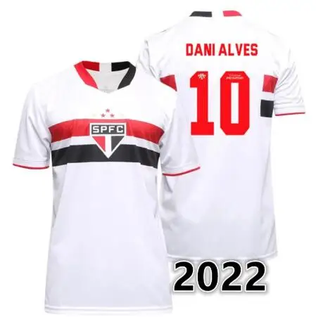 

2021/ 2022 Sao PauloES Home adult shirt new LUAN ANTONY PABLO Reinaldo DANI ALVES Luciano Liziero Luan shirt op Quality