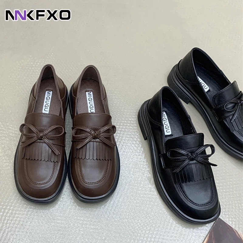 Fringe Leather Flats Women Preppy Oxford Shoes Casual Slip On Derby Loafers College Students Moccasins Ladies Tassel vc2666
Fringe Leather Flats Women Preppy Oxford Shoes Casual Slip On Derby Loafers College Students Moccasins Ladies Tassel vc2666