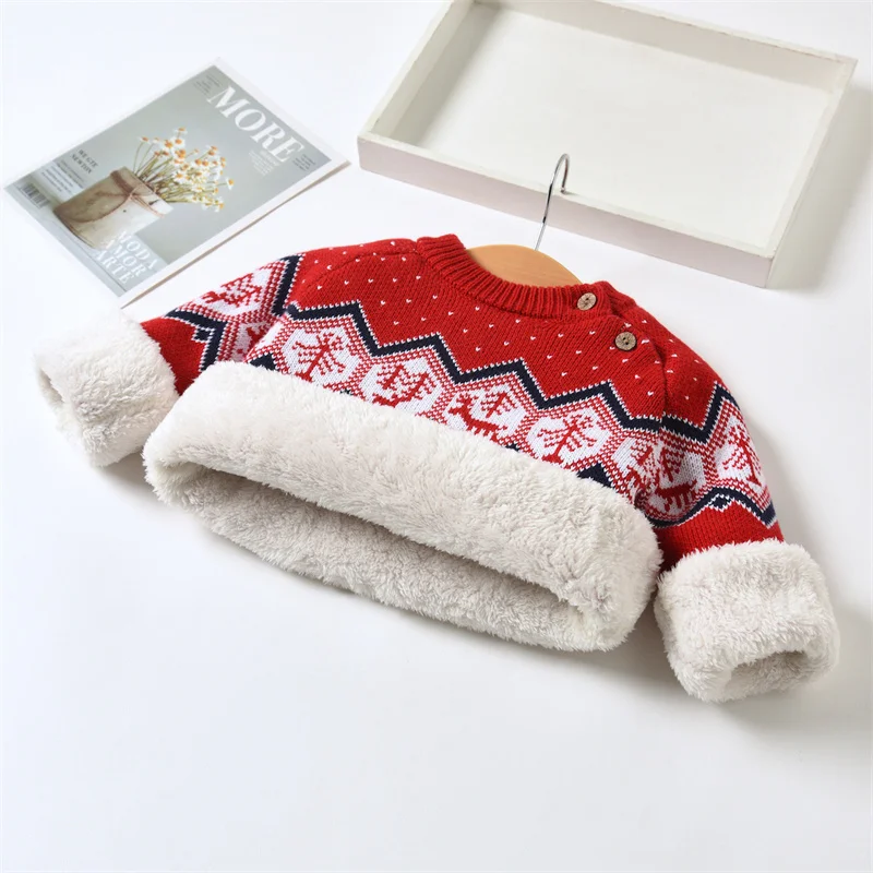 Girls Boys Sweater Kids Coat Outwear 2022 Cool Plus Velvet Thicken Warm Winter Autumn Knitting Tops Cotton Kids Baby Children's
Girls Boys Sweater Kids Coat Outwear 2022 Cool Plus Velvet Thicken Warm Winter Autumn Knitting Tops Cotton Kids Baby Children's