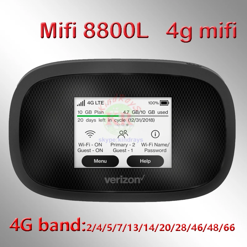 

Unlocked Novatel mifi 8800l Jetpack MiFi 8800 lte 450mbps router 4g sim card with antenn 2.4” touchscreen 4400mAh battery 802.1