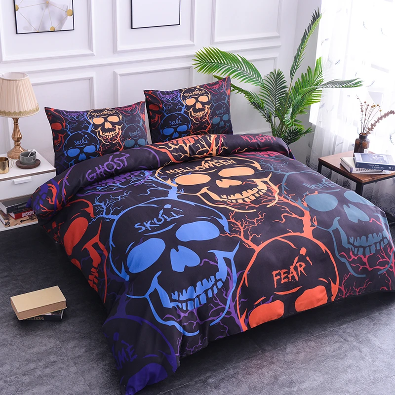 3D Skull Mandala Pattern Prined Bedding Set 2/3pcs The Dead Sugar Skull Duvet Cover Queen Size Quilt Cover Pillowcase Bed Set
3D Skull Mandala Pattern Prined Bedding Set 2/3pcs The Dead Sugar Skull Duvet Cover Queen Size Quilt Cover Pillowcase Bed Set