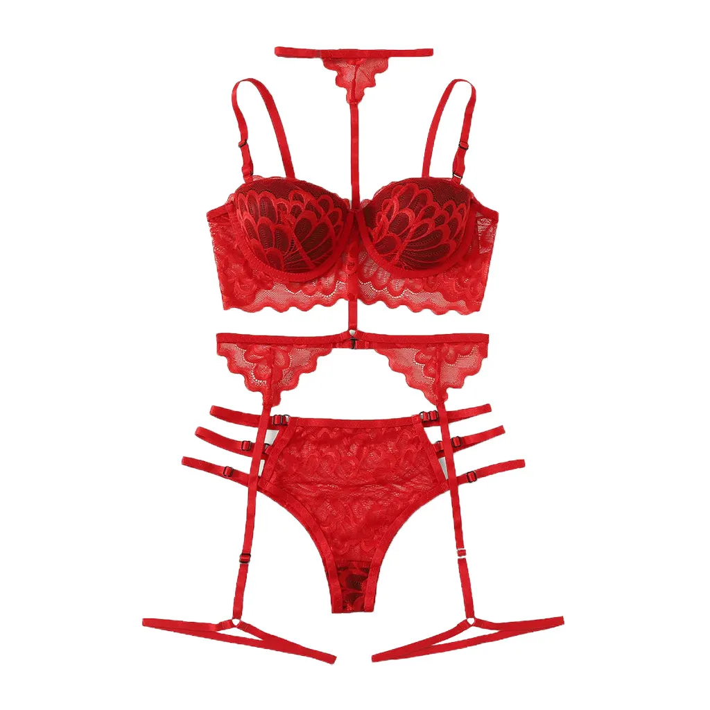 Christmas Floral Lace Cut Out Sexy Lingerie Set Women Intimates 2019 Underwire See Through Bra And Thongs Underwear Set
Christmas Floral Lace Cut Out Sexy Lingerie Set Women Intimates 2019 Underwire See Through Bra And Thongs Underwear Set