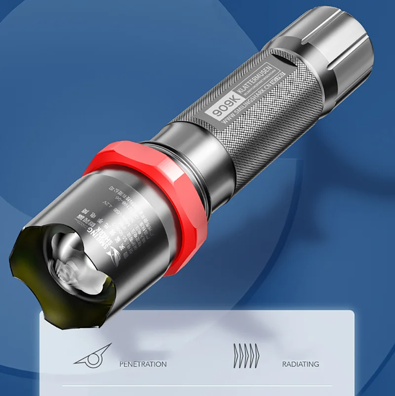 Ultra Bright Torch USB Rechargeable LED Flashlight Power Bank Endurance Built-in Battery Self-Defense Super Bright Mini HandLamp
Ultra Bright Torch USB Rechargeable LED Flashlight Power Bank Endurance Built-in Battery Self-Defense Super Bright Mini HandLamp