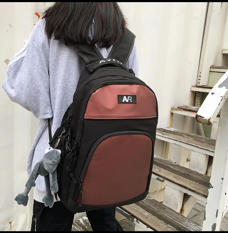 PB4080 Casual large-capacity fashion travel backpack trendy wild campus school bag female
PB4080 Casual large-capacity fashion travel backpack trendy wild campus school bag female