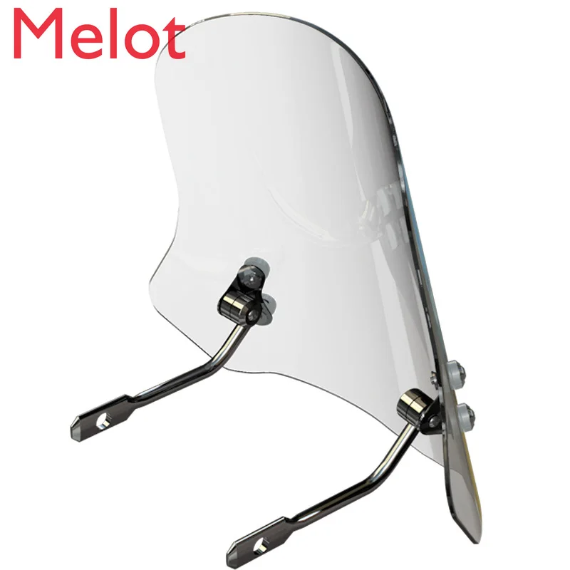 Мотоциклетный Универсальный лобовое стекло переднее лобовое стекло батарея для автомобиля скутер дождь блок доска 
Мотоциклетный Универсальный лобовое стекло переднее лобовое стекло батарея для автомобиля скутер дождь блок доска