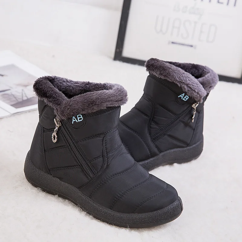Women Boots Waterproof Snow Boots Female Plush Winter Boots Women Warm Ankle Botas Mujer Winter Shoes Woman Plus Size 43
Women Boots Waterproof Snow Boots Female Plush Winter Boots Women Warm Ankle Botas Mujer Winter Shoes Woman Plus Size 43