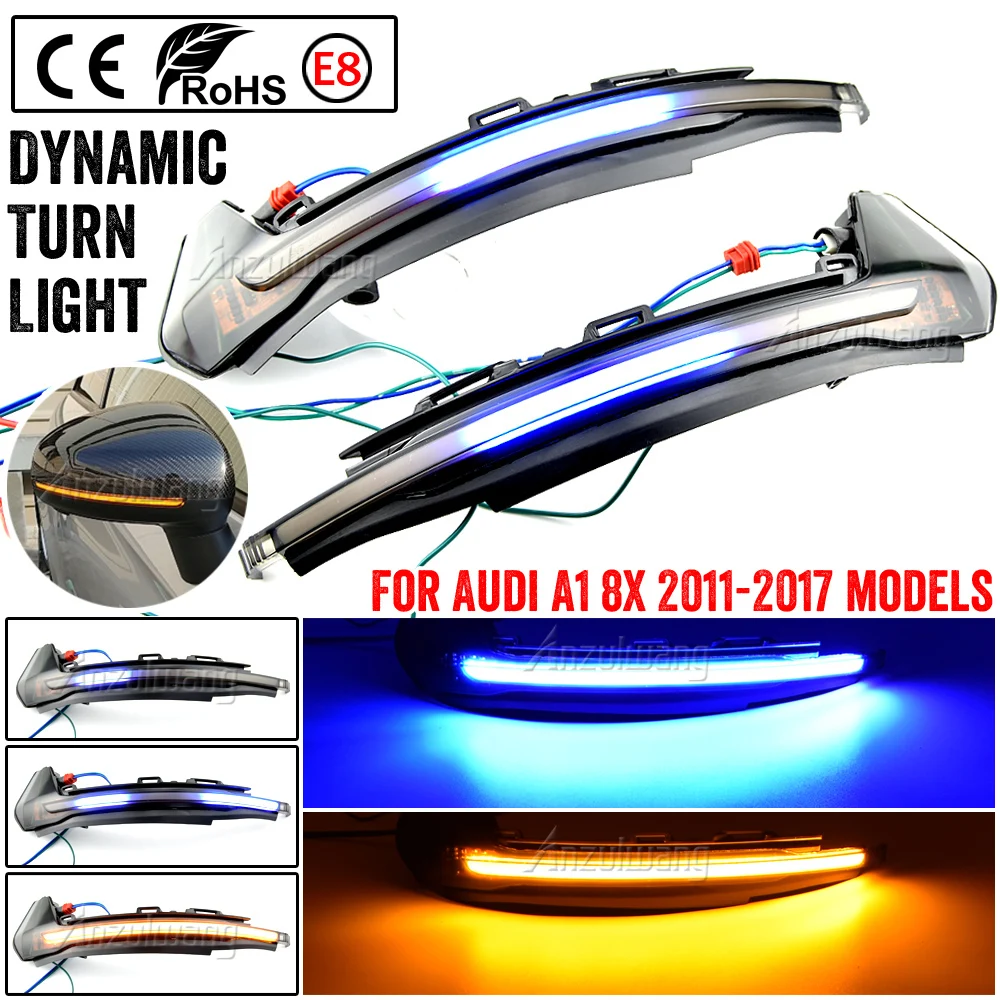 2pcs Dynamic LED Turn Signal Lights Sequential Rear View mirror Turn Signal Light Blinker For Audi A1 8X 2011-2018
2pcs Dynamic LED Turn Signal Lights Sequential Rear View mirror Turn Signal Light Blinker For Audi A1 8X 2011-2018