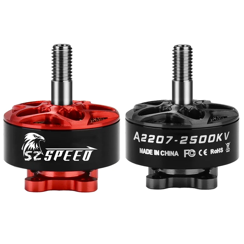 4pcs SZSPEED A2207 2207 2500KV 1900KV 4S/6S Brushless FPV Motor for RC Drone FPV Racing Freestyle Long Range 5/6inch 4S/6S Drone
4pcs SZSPEED A2207 2207 2500KV 1900KV 4S/6S Brushless FPV Motor for RC Drone FPV Racing Freestyle Long Range 5/6inch 4S/6S Drone