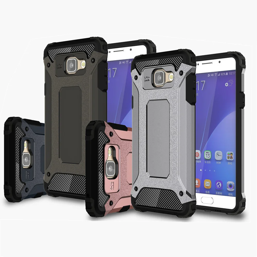 

Case For Samsung Galaxy A5 2016 A5 2017 Armor Rugged Case For Fundas Samsung A5 A 5 2016 2017 A510 A520 Silicone Bumper Cover