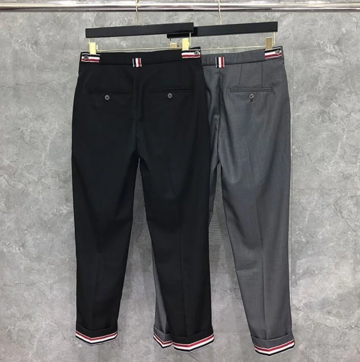 2021 Fashion TB THOM Brand Cropped Pants Men Casual Wool Suit Pants Men's Business Black Spring Autumn Formal Trousers
2021 Fashion TB THOM Brand Cropped Pants Men Casual Wool Suit Pants Men's Business Black Spring Autumn Formal Trousers