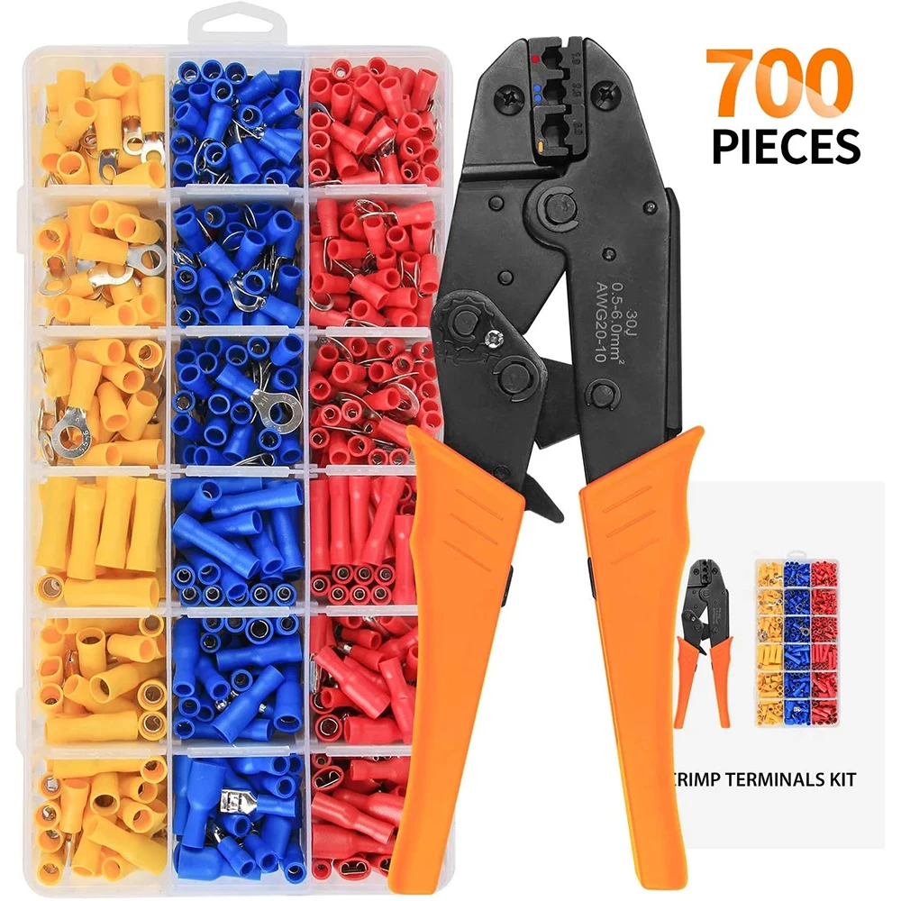HS-30J crimping tools pliers for 22-10 AWG 0.5-6.0mm2 of Insulated Car Auto Terminals & Connectors Crimping Plier wire
HS-30J crimping tools pliers for 22-10 AWG 0.5-6.0mm2 of Insulated Car Auto Terminals & Connectors Crimping Plier wire