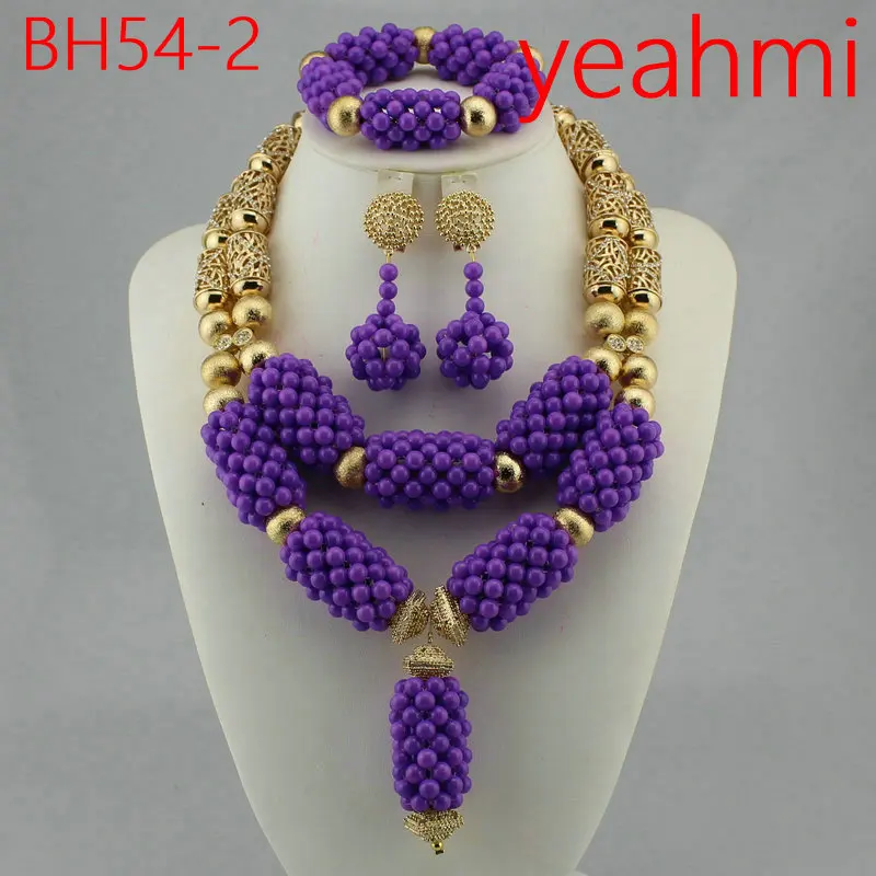 Fashion African Beads Jewelry Sets 2020 Best Selling Nigerian Wedding Jewelry Set Wholesale Free Shipping BH54-1 
Fashion African Beads Jewelry Sets 2020 Best Selling Nigerian Wedding Jewelry Set Wholesale Free Shipping BH54-1