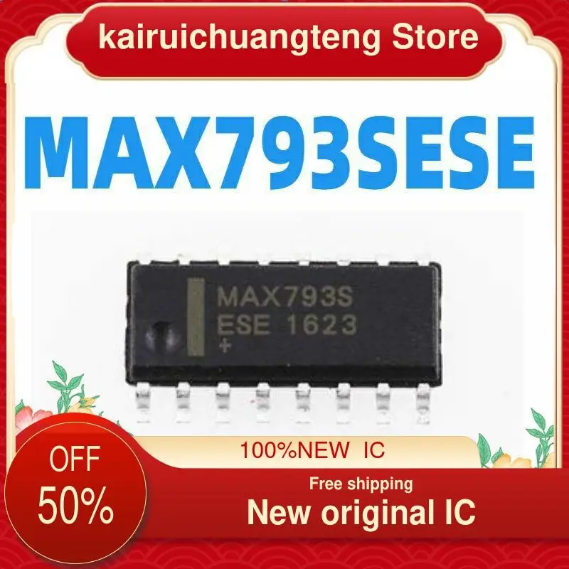 (1PCS) MAX793SESE MAX793SCSE MAX793S SOP1Microprocessor monitoring circuit6 New original IC
(1PCS) MAX793SESE MAX793SCSE MAX793S SOP1Microprocessor monitoring circuit6 New original IC