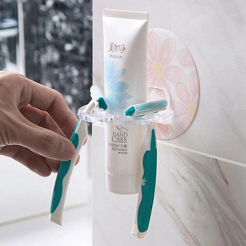 1PC Plastic Toothbrush Holder Toothpaste Storage Rack Shaver Tooth Brush Dispenser Bathroom Organizer Accessories Tools GUANYAO
1PC Plastic Toothbrush Holder Toothpaste Storage Rack Shaver Tooth Brush Dispenser Bathroom Organizer Accessories Tools GUANYAO