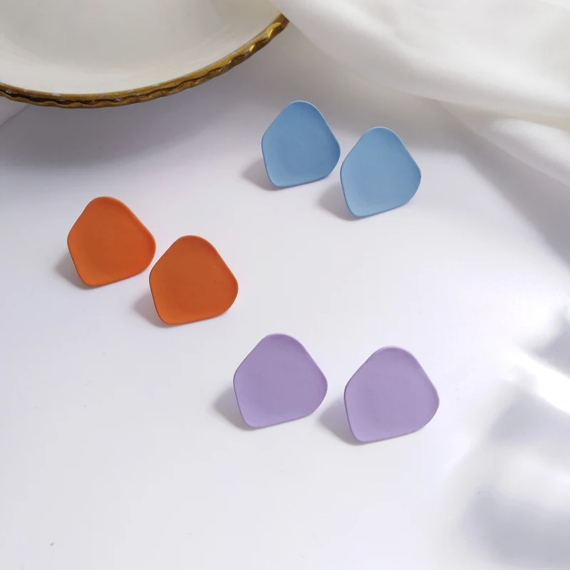Light Tide Female Stud Earrings Earrings Jewelry White Creative Xuan Elegant Wind Candy Color Women Push-back Zinc Alloy Metal
Light Tide Female Stud Earrings Earrings Jewelry White Creative Xuan Elegant Wind Candy Color Women Push-back Zinc Alloy Metal