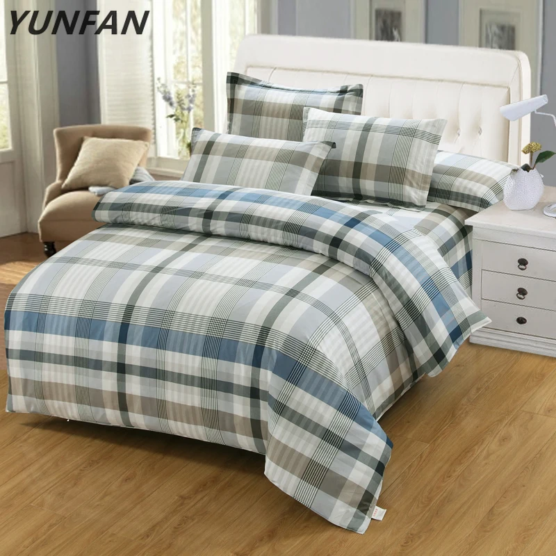 100% Cotton Grey color Stripe Plaid Bedding Set twin full King Queen single Size soft Bed set Bed sheet Duvet Cover Pillowcases
100% Cotton Grey color Stripe Plaid Bedding Set twin full King Queen single Size soft Bed set Bed sheet Duvet Cover Pillowcases