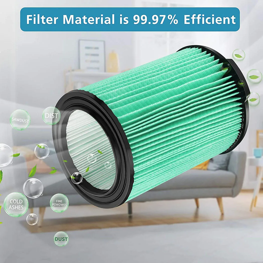 Vacuum Cleaner Filter For RIDGID 5-Layer Allergen Pleated 5.0Plus Gal Paper Filter Wet Dry Vacs VF6000 Household Cleaning Tool
Vacuum Cleaner Filter For RIDGID 5-Layer Allergen Pleated 5.0Plus Gal Paper Filter Wet Dry Vacs VF6000 Household Cleaning Tool