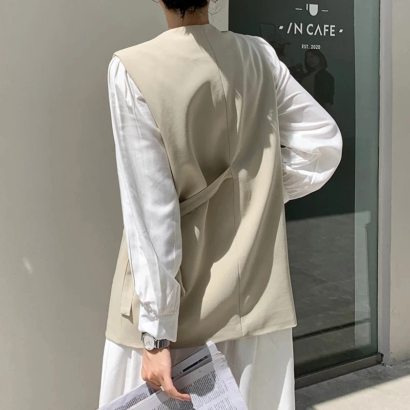 2 Piece Suits Waistcoat + Long Dress Sleeveless Pocket Jacket Coat Elegant 2021 Solid Long Sleeve Dresses OL Style Office Lady
2 Piece Suits Waistcoat + Long Dress Sleeveless Pocket Jacket Coat Elegant 2021 Solid Long Sleeve Dresses OL Style Office Lady