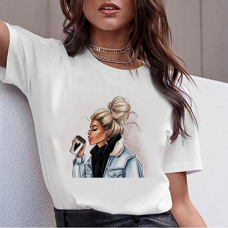 Tops funny printed T-shirt Sexy Girl Summer Harajuku Top T-shirt women Fashion Soft Casual White T shirts 
Tops funny printed T-shirt Sexy Girl Summer Harajuku Top T-shirt women Fashion Soft Casual White T shirts
