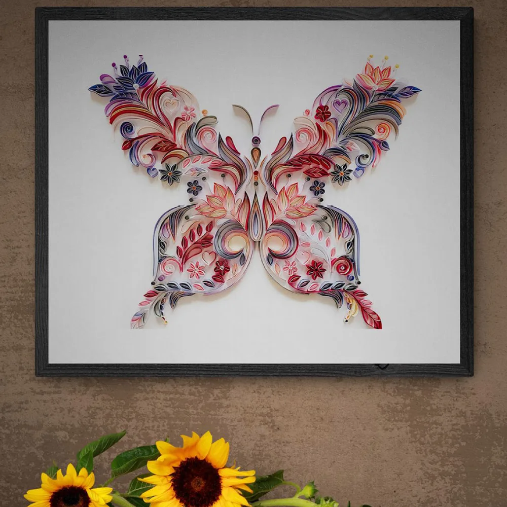 Diy Butterfly Craft Paper Quilling Kit Materials Tools Set Rolling Paper Colored Paper Origami Paper Quilling Tools Set
Diy Butterfly Craft Paper Quilling Kit Materials Tools Set Rolling Paper Colored Paper Origami Paper Quilling Tools Set