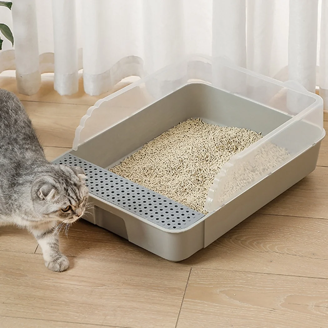 Pet Toilet Bedpan Anti Splash Cat Litter Box Cat Tray With Scoop Kitten Dog Clean Toilette Home Plastic Sand Box Cat Supplies
Pet Toilet Bedpan Anti Splash Cat Litter Box Cat Tray With Scoop Kitten Dog Clean Toilette Home Plastic Sand Box Cat Supplies