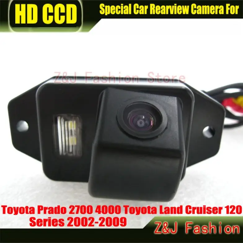Обратная парковочная камера ccd CCD заднего вида для Toyota Land Cruiser 120 Series 02 09 Prado 2700 4000