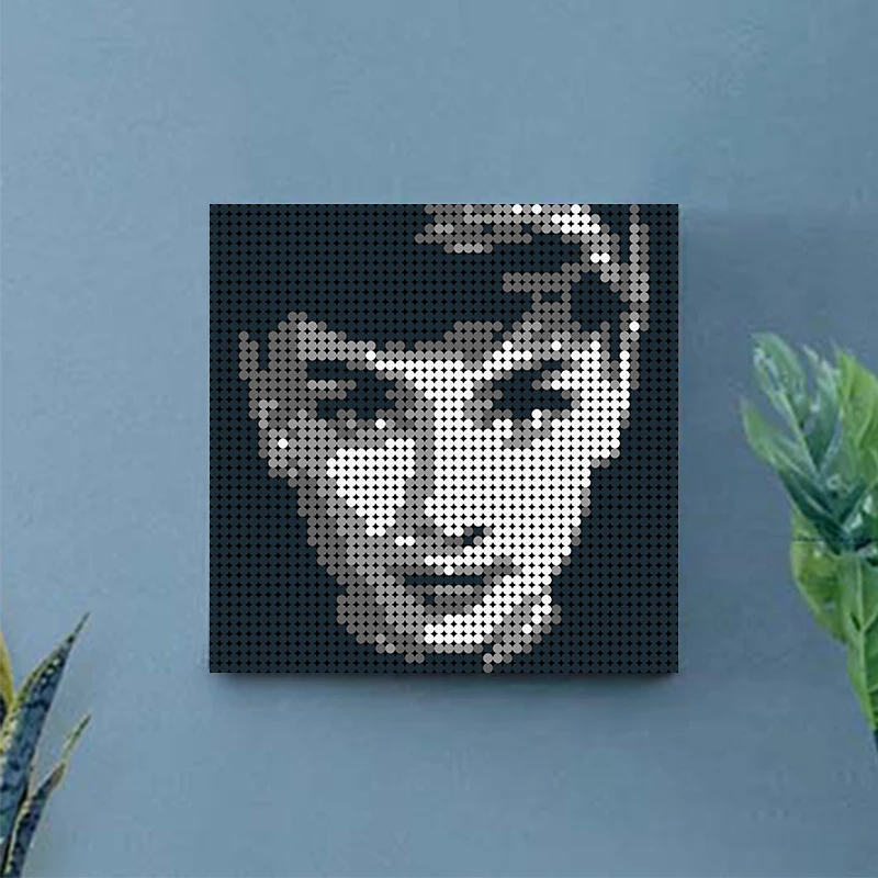 DIY Bricks Audreyed Mosaic HepburnING Pixel Art Painting Building Blocks Creative Girl Figures Collection MOC Toys Gifts
DIY Bricks Audreyed Mosaic HepburnING Pixel Art Painting Building Blocks Creative Girl Figures Collection MOC Toys Gifts
