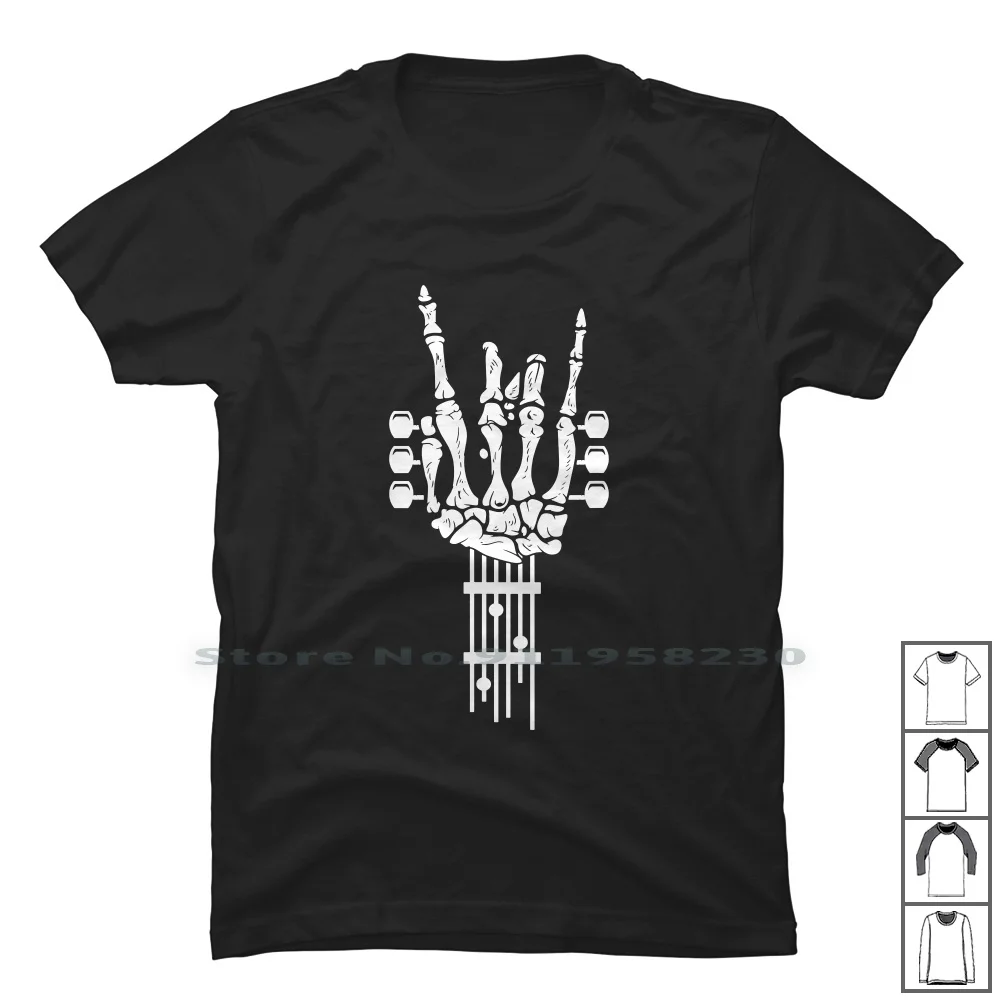 Rock & Roll Skeleton Guitar Music Lover T Shirt 100% Cotton Popular Guitar Music Movie Lover Geek Tage Over Love Logo Let Hot
Rock & Roll Skeleton Guitar Music Lover T Shirt 100% Cotton Popular Guitar Music Movie Lover Geek Tage Over Love Logo Let Hot
