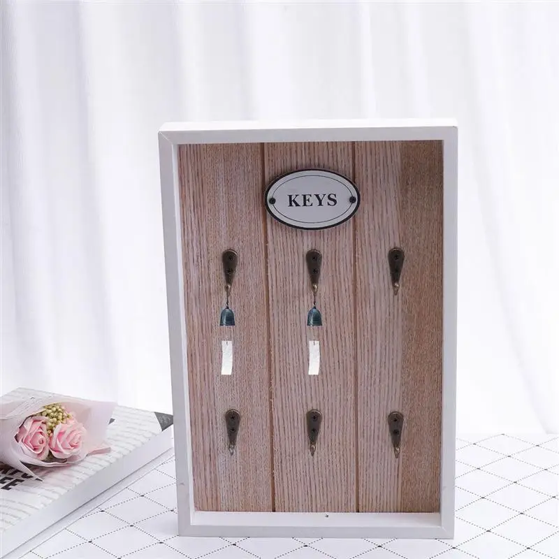 1PC European Style Wooden Storage Box Multifunctional Wall Key Bag Clothes Hook Storage Shelf for Home Wall Decoration
1PC European Style Wooden Storage Box Multifunctional Wall Key Bag Clothes Hook Storage Shelf for Home Wall Decoration