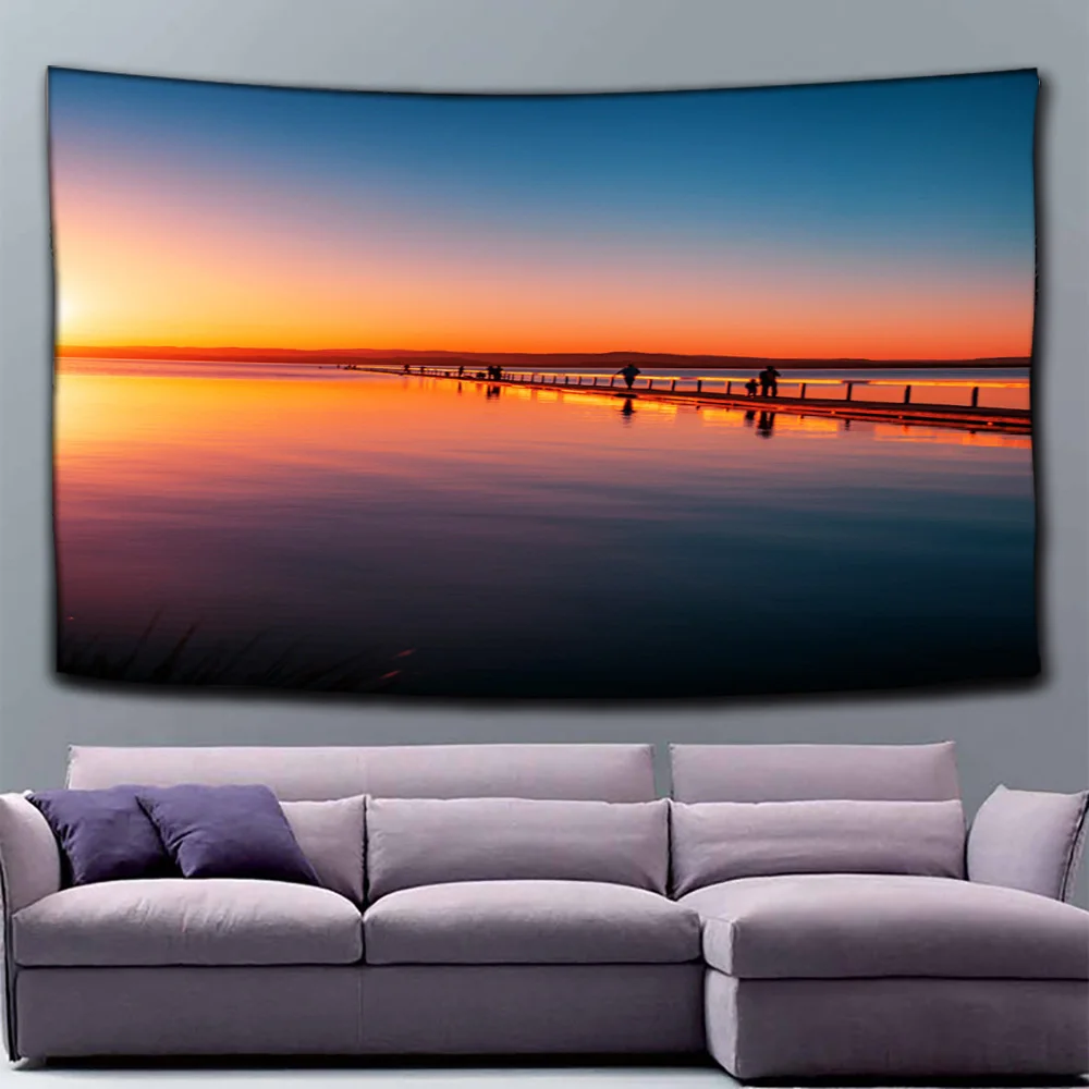 Sunset Landscape Large Wall Tapestry Hippie Wall Hanging Bohemian Wall Tapestries Mandala Wall Art Decor
Sunset Landscape Large Wall Tapestry Hippie Wall Hanging Bohemian Wall Tapestries Mandala Wall Art Decor