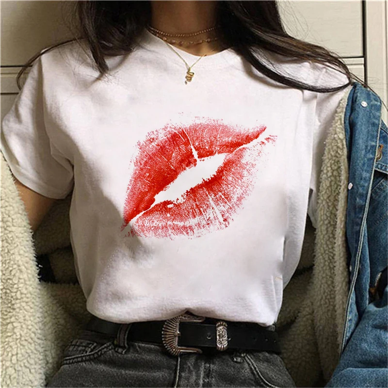 Women T Shirts Lady Fashion Short Sleeve Sexy Clothes Summer T-shirts Top Graphic Female Clothing O Neck White Tee Shirt
Women T Shirts Lady Fashion Short Sleeve Sexy Clothes Summer T-shirts Top Graphic Female Clothing O Neck White Tee Shirt