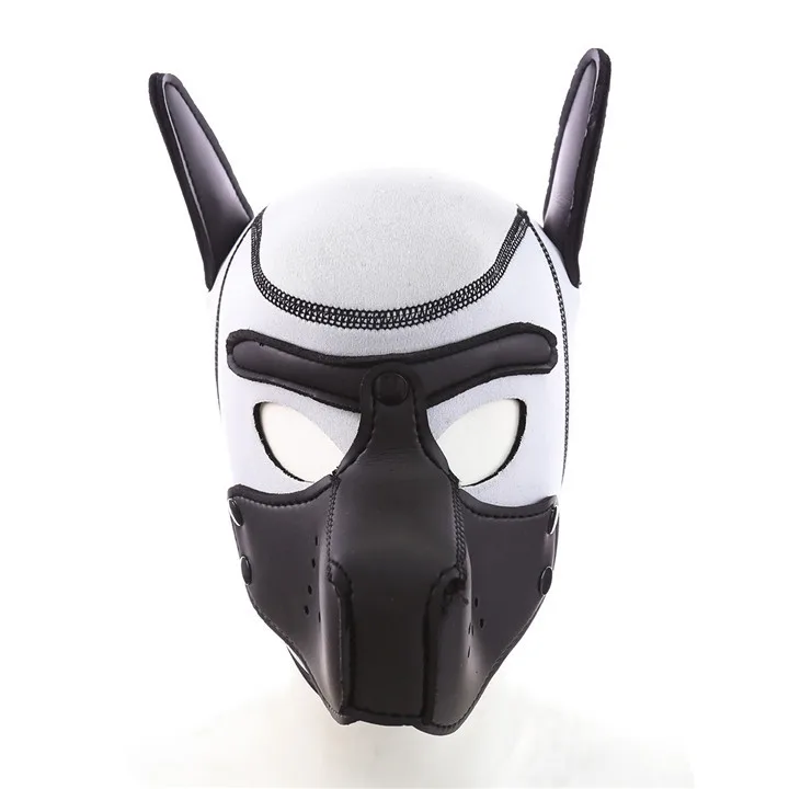 5 Color Pup Cosplay Padded Latex Rubber Dog Hoods Mask for Men Women to Fetish Slave Pet Role Play Sexy Costume Accessories
5 Color Pup Cosplay Padded Latex Rubber Dog Hoods Mask for Men Women to Fetish Slave Pet Role Play Sexy Costume Accessories