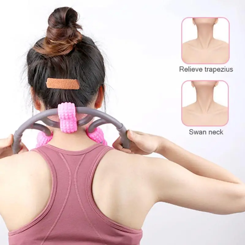 Yoga Massage Roller Pilates Yoga U Shape Trigger Point For Arm Leg Massager Neck Muscle Tissue Fitness Gym Pilates 8 Wheel
Yoga Massage Roller Pilates Yoga U Shape Trigger Point For Arm Leg Massager Neck Muscle Tissue Fitness Gym Pilates 8 Wheel