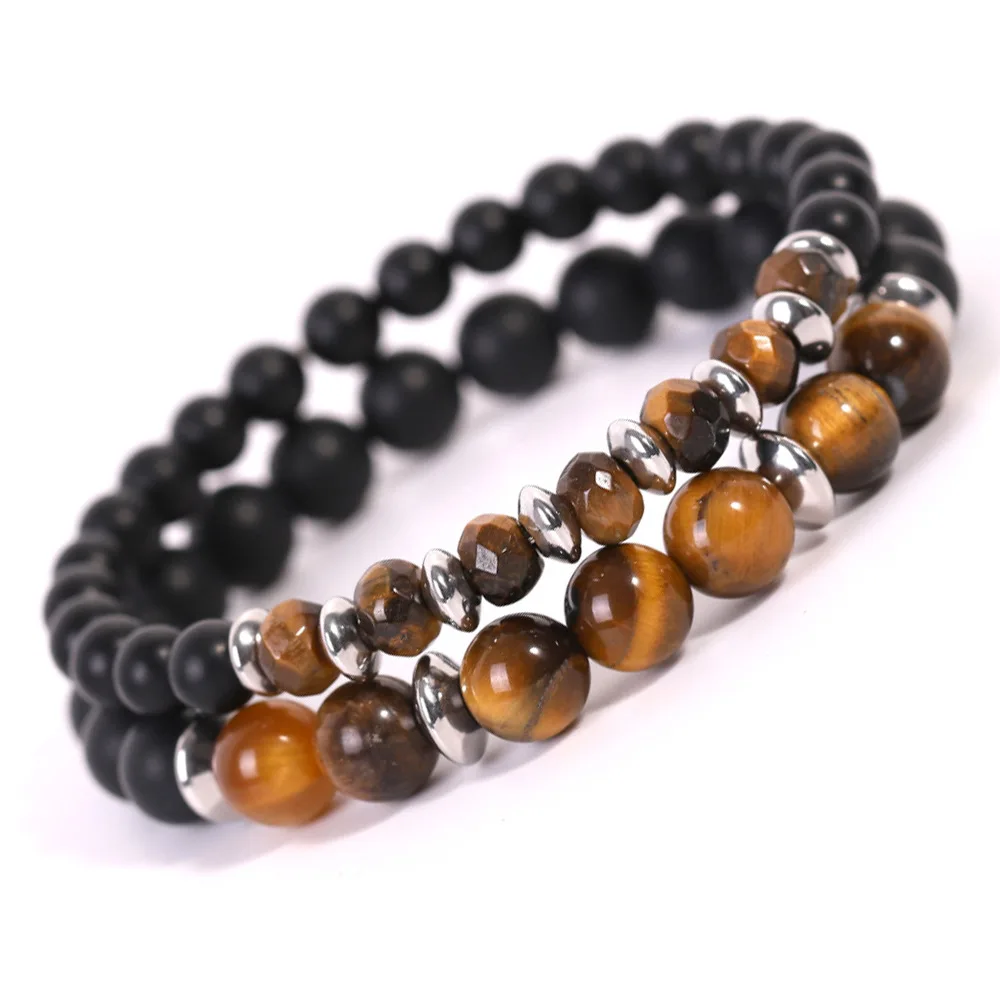 2021 New Hot Sale 6Mm Double Circle Bracelet Stainless Steel With Natural Stone Winding Bracelet Bijoux
2021 New Hot Sale 6Mm Double Circle Bracelet Stainless Steel With Natural Stone Winding Bracelet Bijoux