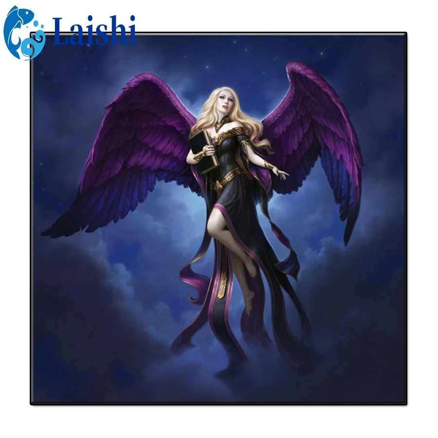 5D DIY Angel with purple wings full round square Diamond Painting Cross Stitch Diamond Embroidery New Handicrafts Home Decor
5D DIY Angel with purple wings full round square Diamond Painting Cross Stitch Diamond Embroidery New Handicrafts Home Decor