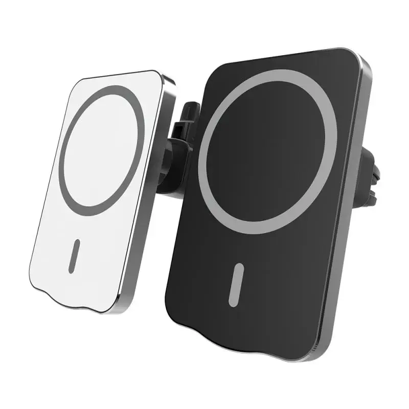 The Car Magnetic Wireless Charger For IPhone12 Aluminum Alloy Wireless Charging 15W Outlet Mobile Phone Holder Wireless Charger
The Car Magnetic Wireless Charger For IPhone12 Aluminum Alloy Wireless Charging 15W Outlet Mobile Phone Holder Wireless Charger
