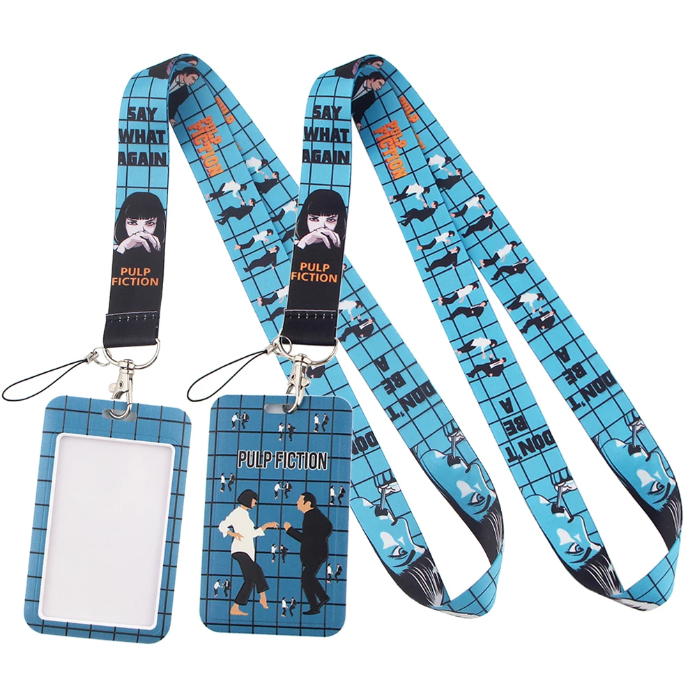 LT31 Funny Movie Pulp Fiction Keychain Ribbon Lanyards for Keys ID Card Phone Straps Hanging Rope Lariat Students Badge Holder
LT31 Funny Movie Pulp Fiction Keychain Ribbon Lanyards for Keys ID Card Phone Straps Hanging Rope Lariat Students Badge Holder