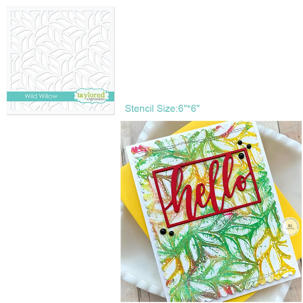 2021 New Wild Willow Stencils for Diy Scrapbooking Diary Manual Craft Paper Photo Album Embossing Molds Card Making Decorations
2021 New Wild Willow Stencils for Diy Scrapbooking Diary Manual Craft Paper Photo Album Embossing Molds Card Making Decorations