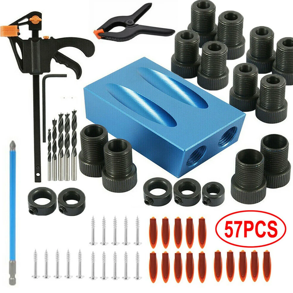 15 Degree Oblique Hole Locator Angle Drilling Locator Aluminium Woodworking Drill Bits Jig Clamp Kit Guide Wood Hand Tools
15 Degree Oblique Hole Locator Angle Drilling Locator Aluminium Woodworking Drill Bits Jig Clamp Kit Guide Wood Hand Tools