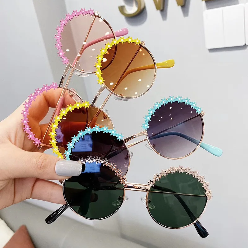 SomeCool Vintage Round kids Sunglasses Metal Frame Flower Decorate Baby 3-8 yrs Boy&girl Glasses Beach Travel glasses UV400 n351
SomeCool Vintage Round kids Sunglasses Metal Frame Flower Decorate Baby 3-8 yrs Boy&girl Glasses Beach Travel glasses UV400 n351