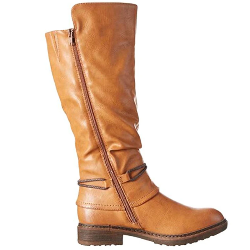 Women's Autumn Boots Mid-Calf Woman Boots Retro PU Leather Boots Wear-resistant Rubber Boots for Women Waterproof Ladies Shoes
Women's Autumn Boots Mid-Calf Woman Boots Retro PU Leather Boots Wear-resistant Rubber Boots for Women Waterproof Ladies Shoes