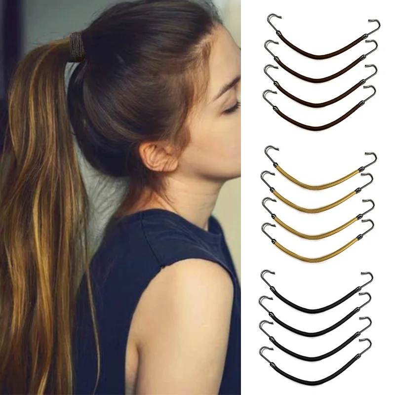 3Pcs Rubber Elastic Hook Hair Bands for Women Girls Wigs Hairstyle Hair Hook Hair Rope Hooks Hair Accessories Styling Tools
3Pcs Rubber Elastic Hook Hair Bands for Women Girls Wigs Hairstyle Hair Hook Hair Rope Hooks Hair Accessories Styling Tools